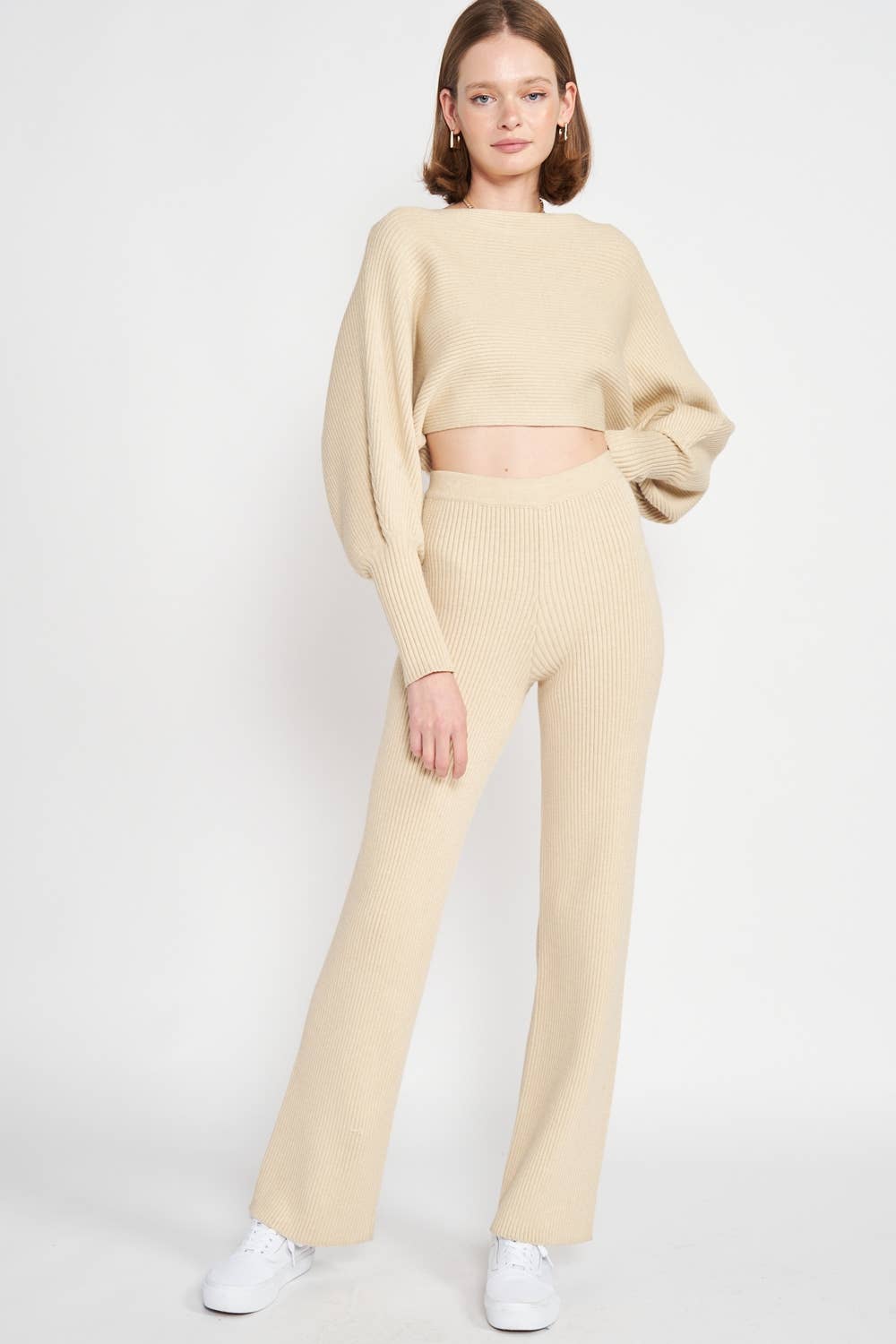 Emory Park - Wholesale Knit Sweater - Women's - DOLMAN SLEEVE CROPPED SWEATER8