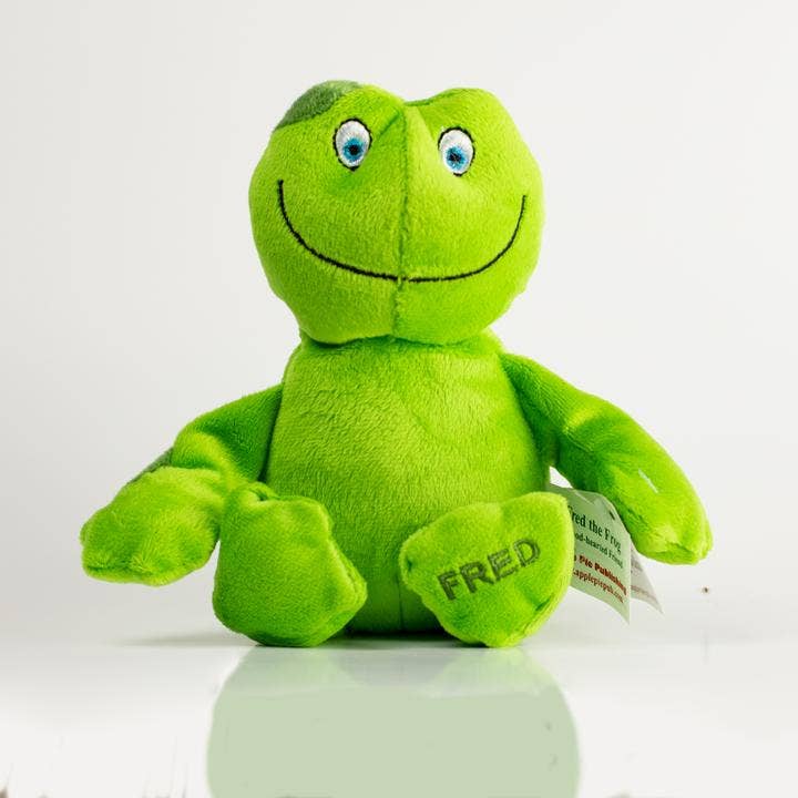 Apple Pie Publishing – wholesale Stuffed/plush toy – Kids & baby – Fred the Frog Plush