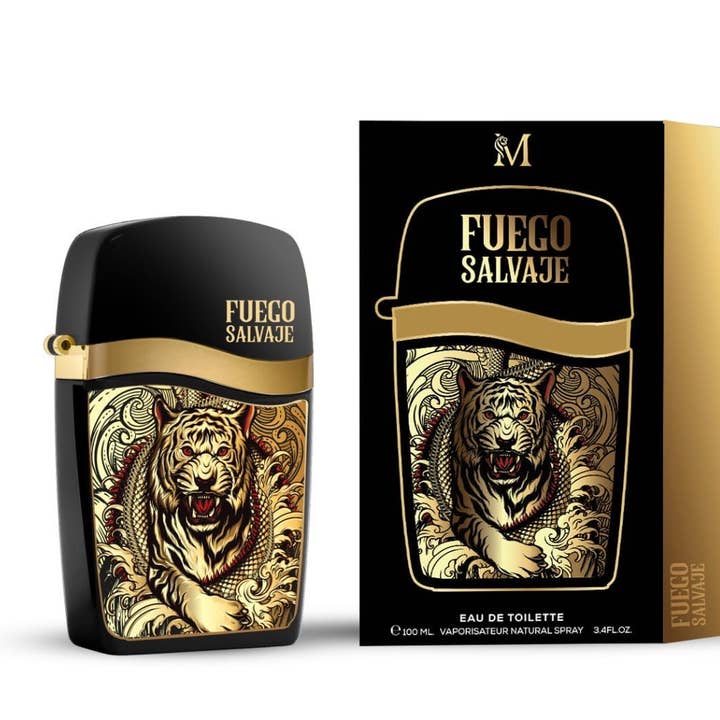 PROFUMO 100ML FUOCO SELVAGGIO per la vendita all'ingrosso da parte di Yes Love Cosmetics