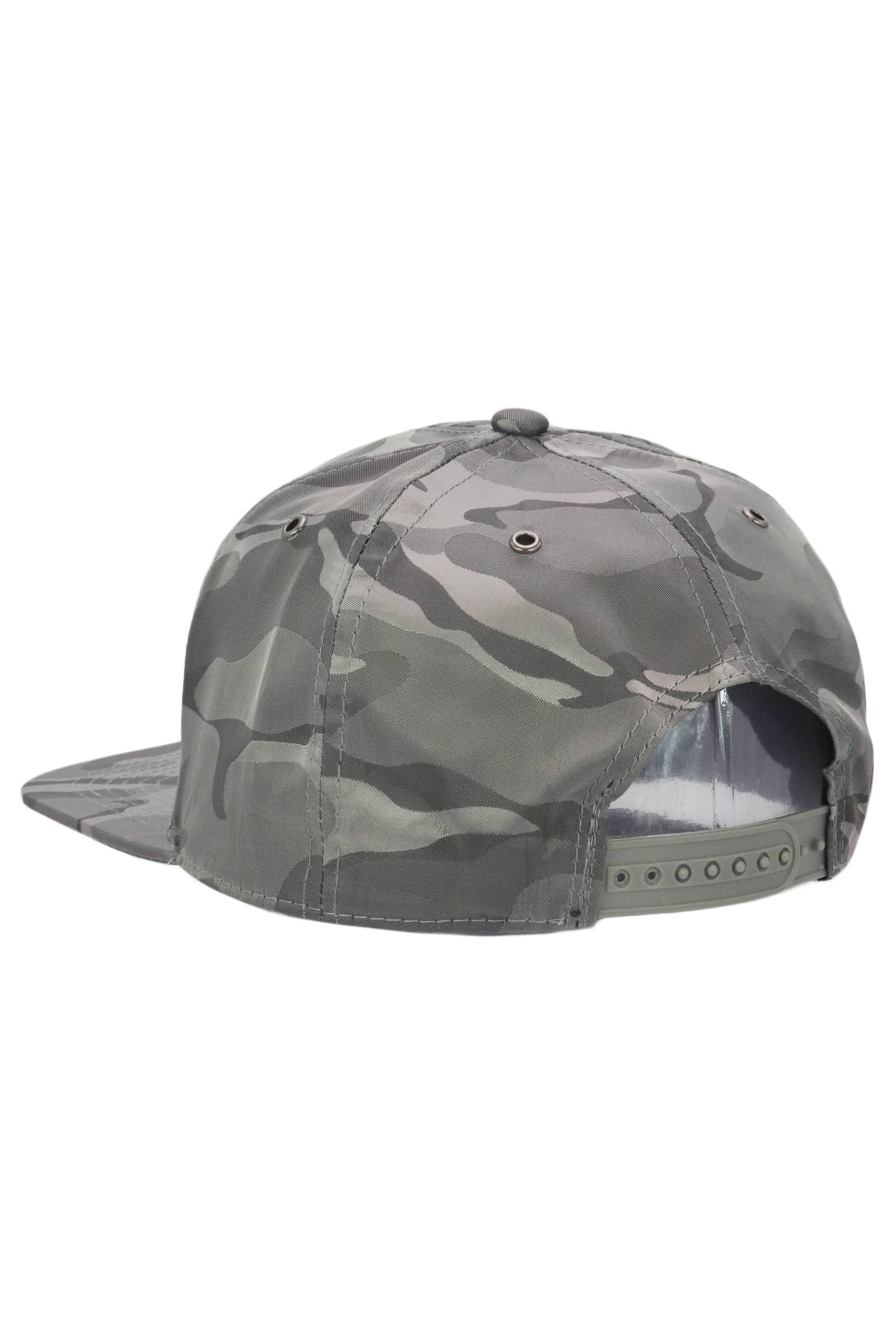 Cap Zone - Wholesale Flat Brim Cap - Unisex - Pitbull Dog Nylon Camo Flat Bill Snapback5