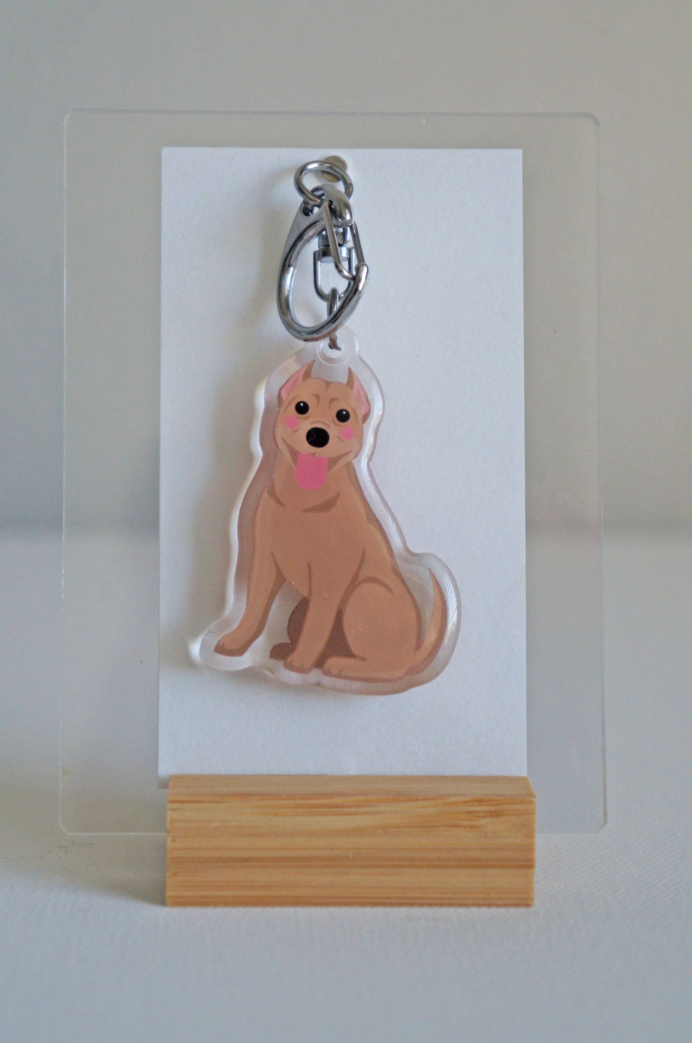 kiwi & WILLOW - Wholesale Keychain - Unisex - Pitbull Epoxy Keychain4