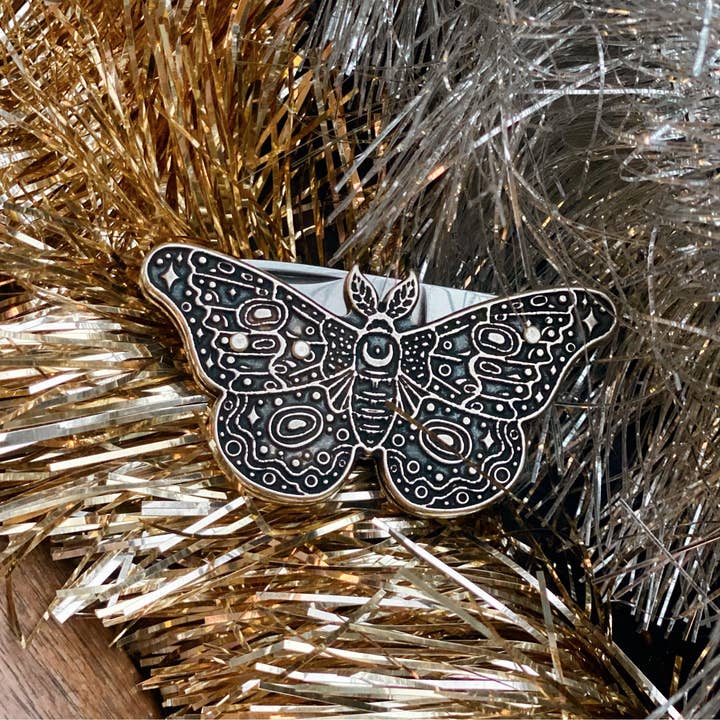 CIVAL Collective - Wholesale Pocket Knife/Holder - Empress Moth Pocket Knife3