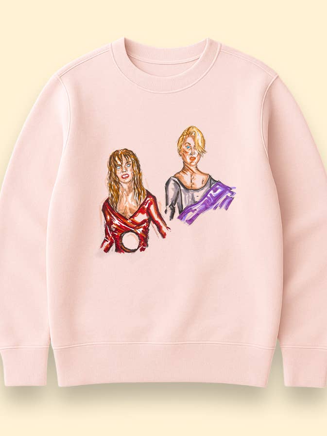 DEATH BECOMES HER sweatshirt for wholesale by Paper 8