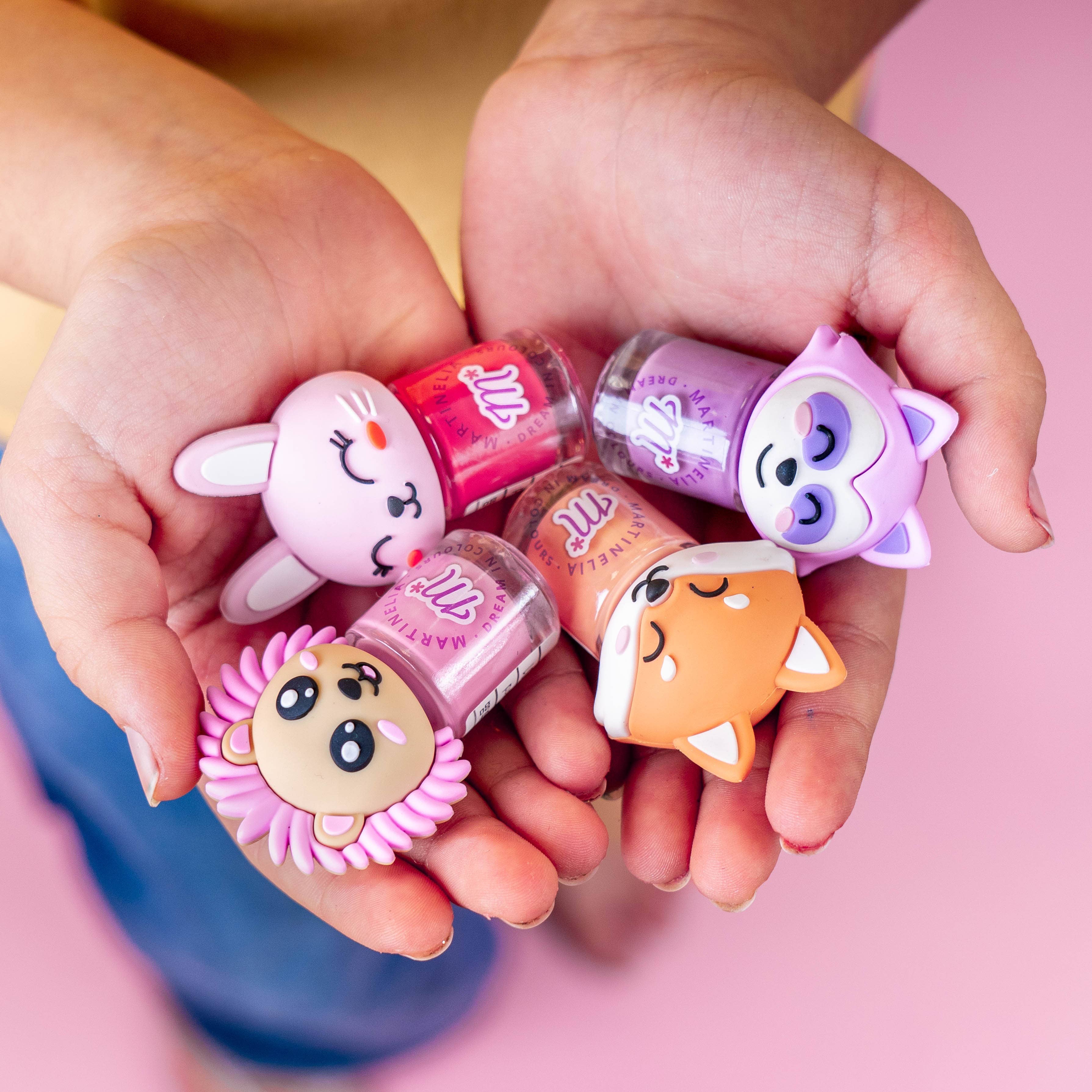 Aquarius Cosmetic SLU - Vendita all'ingrosso Smalto per unghie - Bambini - Smalti Martinelia Best Friend con animali divertenti6