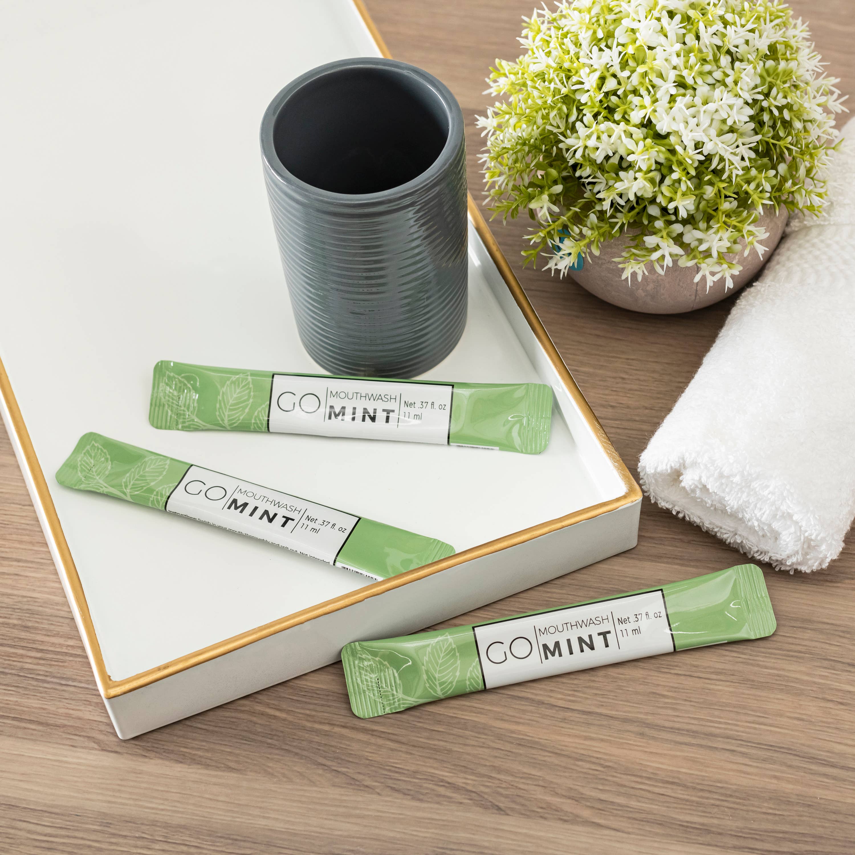 Go Mouthwash - Wholesale Mouthwash - GO Portable Travel Mouthwash (1 Box - 20 Packets)2