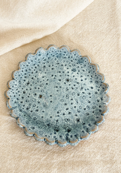 Frankie Ceramics - Wholesale Jewelry Dish - Scallop Trinket Dish 0