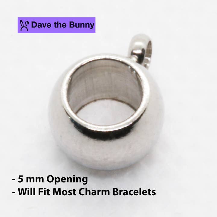 Dave The Bunny – wholesale Individual charm/pendant – Saint Francis Charm - St Francis of Assisi5