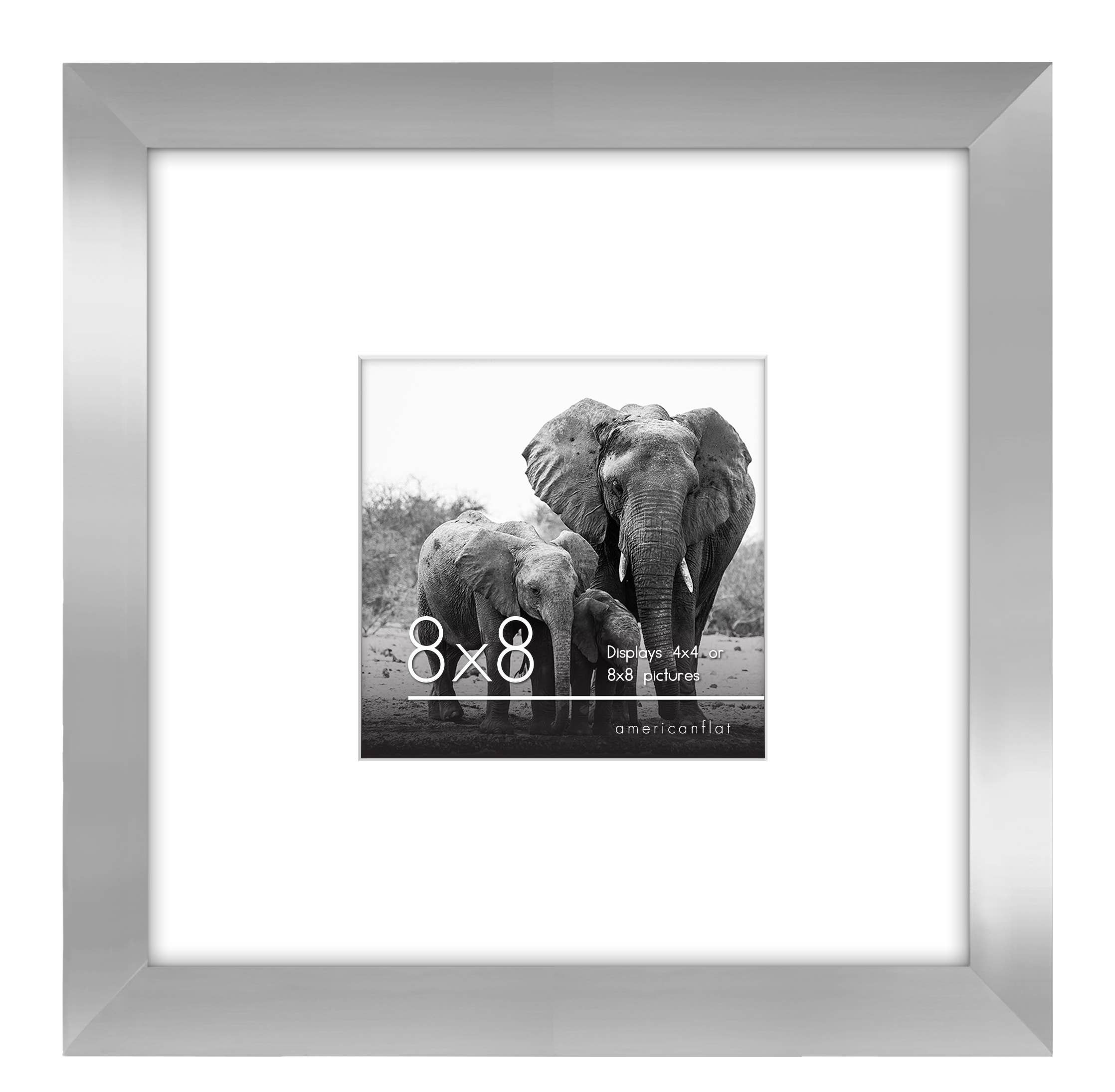 Americanflat - Wholesale Picture Frame - Americanflat Picture Frame with Mat Standard Molding154