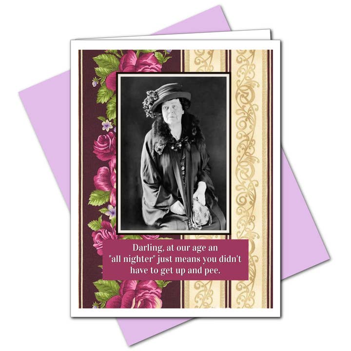 Ümlaut Brooklyn - Wholesale Birthday Card - All Nighter Birthday Greeting Card1