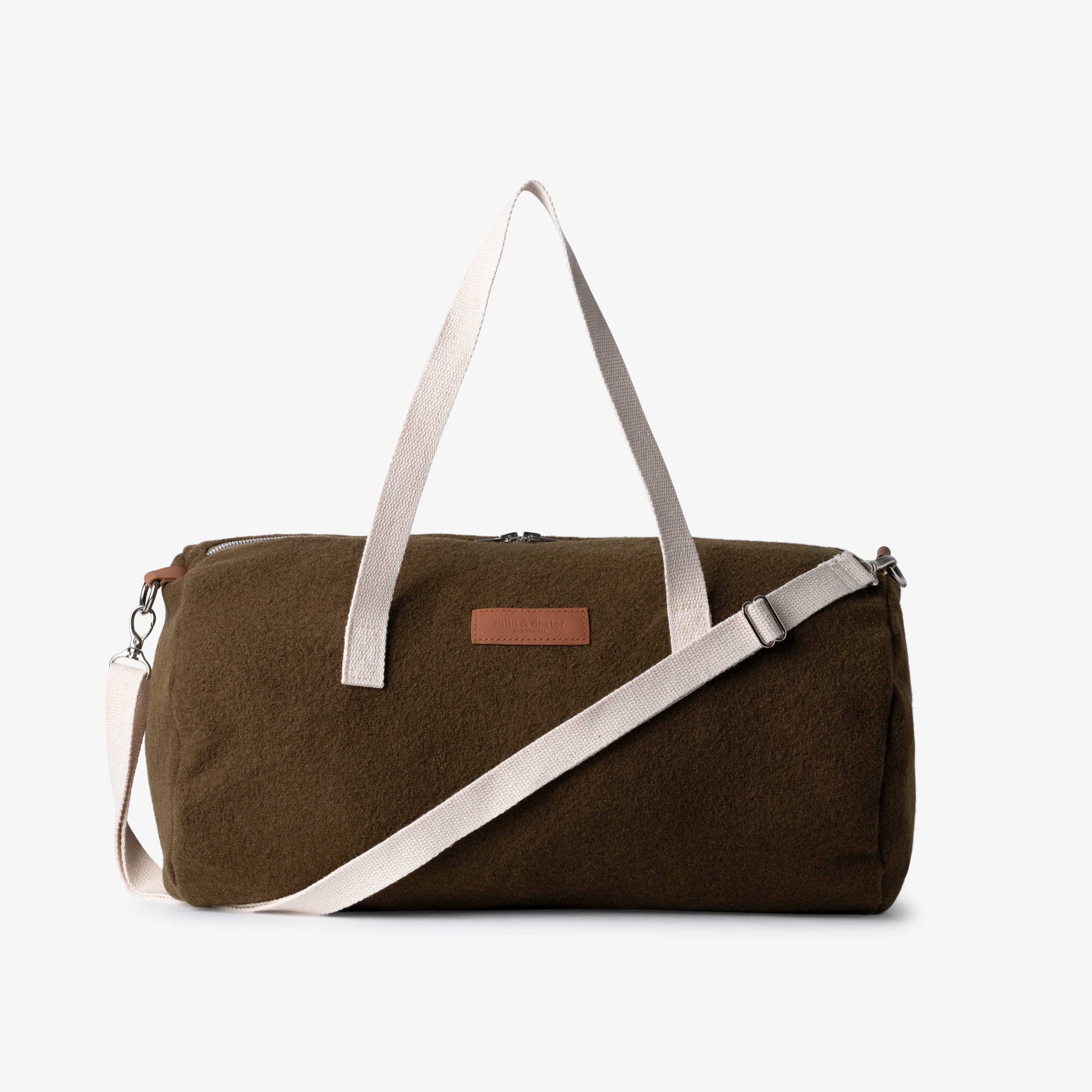 Milo & Dexter - Wholesale Weekender Bag - Unisex - Classic Wool Duffel Bag4