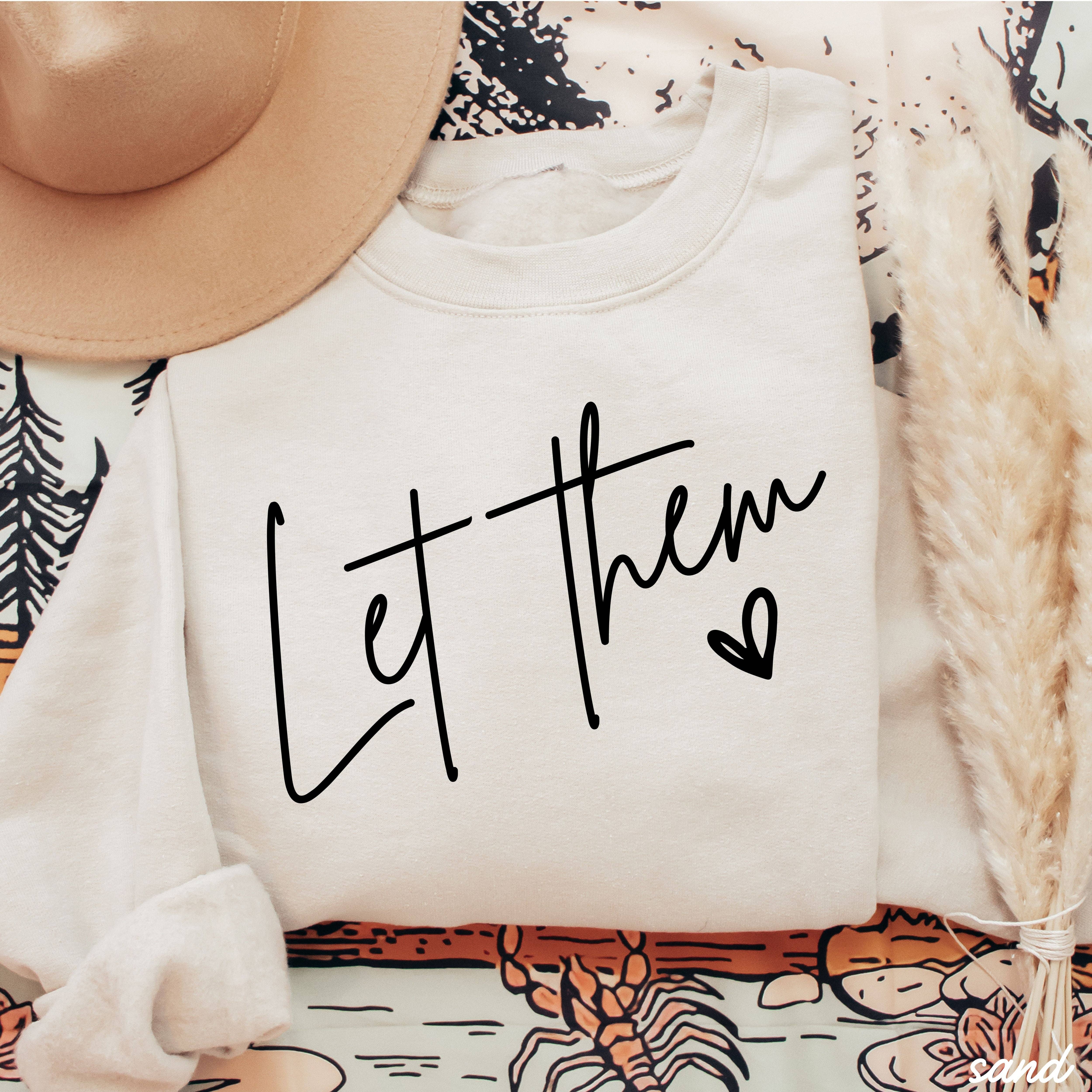 Chloe Vs Tank - Wholesale Graphic Sweatshirt - Unisex - Let Them Sweatshirt *9 Colors (S-3X)4