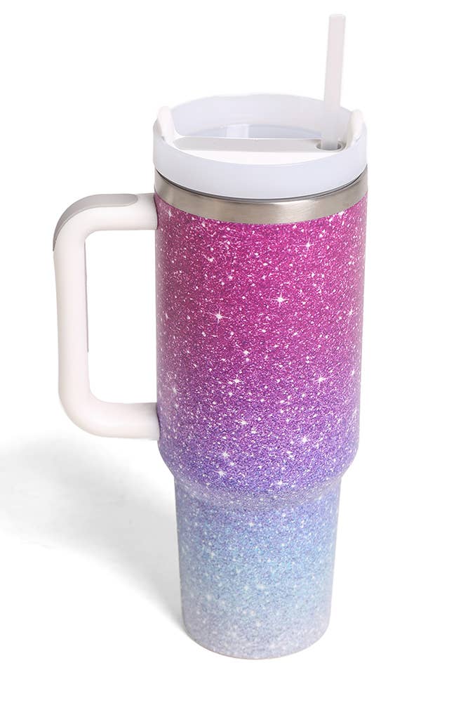 Hana - Wholesale Insulated Mug/Tumbler - Ombre 40oz Handle Tumbler1