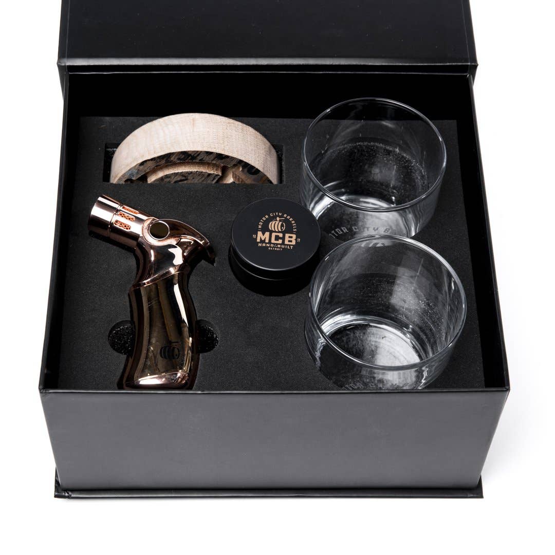 Motor City Barrels - Wholesale Cocktail/Liquor Glass - Infusion Series Smoked Cocktail Gift Set1