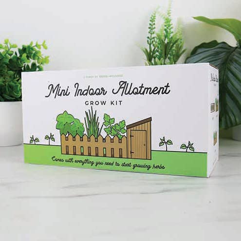 Gift Republic – wholesale DIY craft kit – Mini Indoor Allotment - Grow Kit0