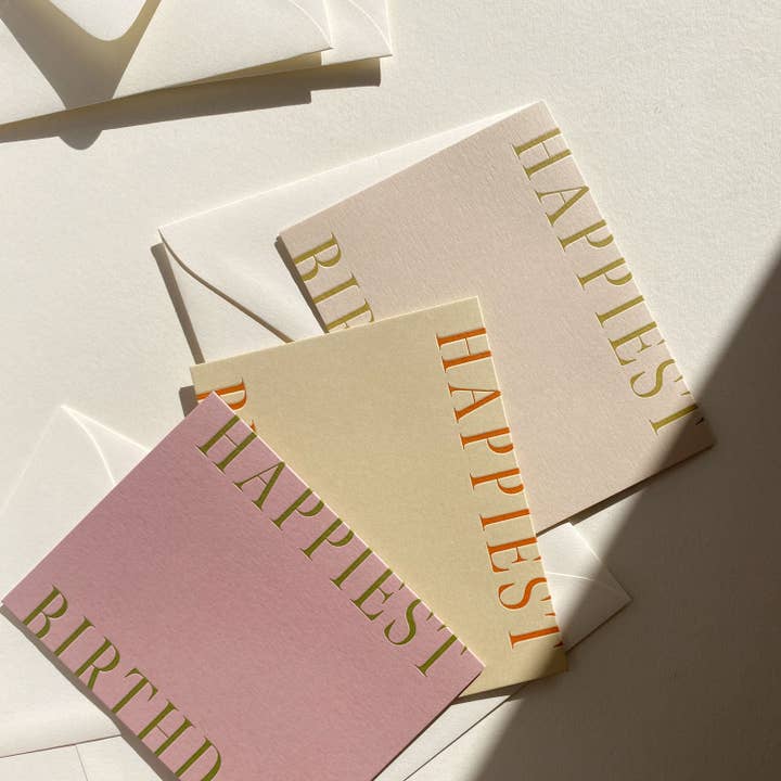 Jaymes Paper - Wholesale Birthday Card - Happiest Birthday No. 375