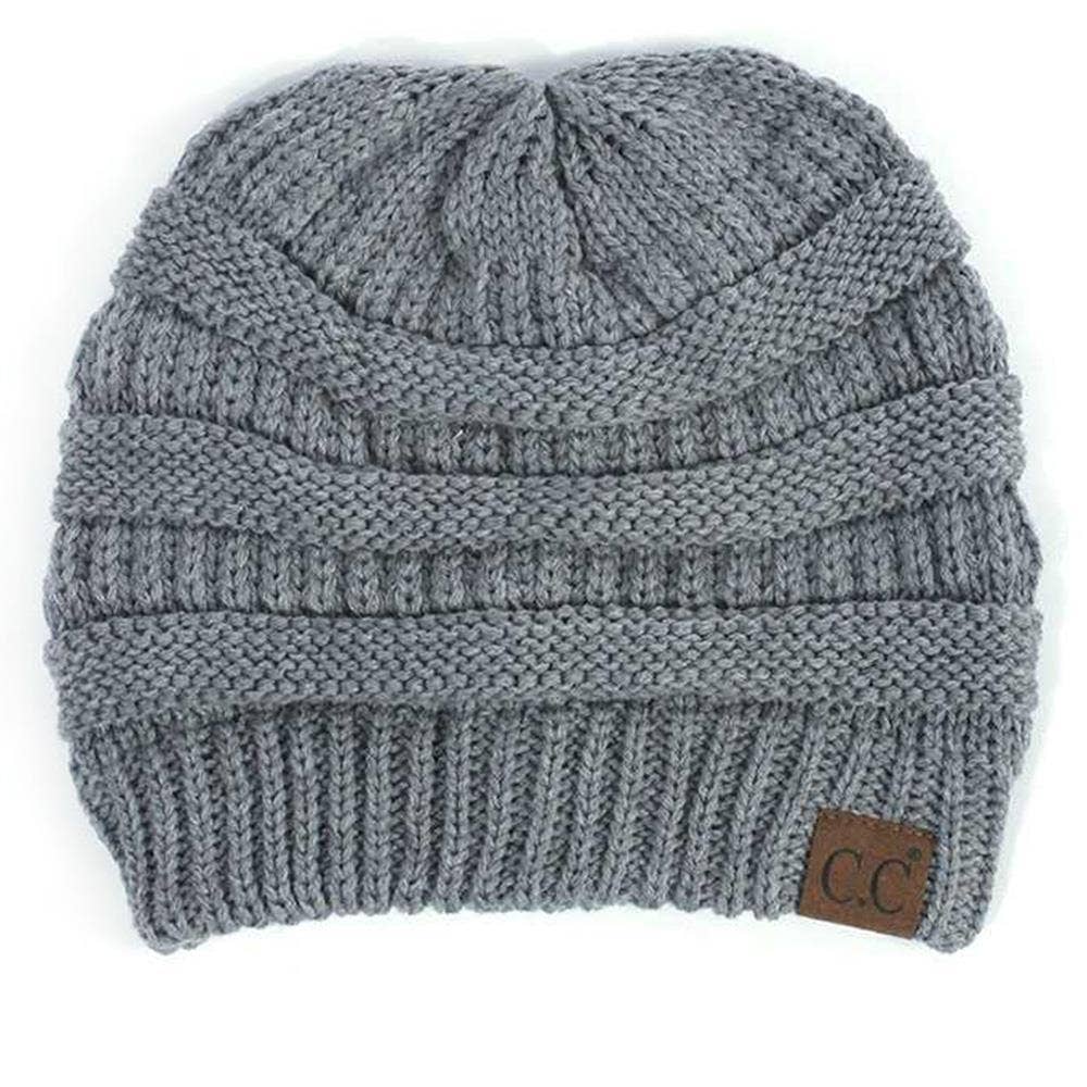 Oblige by G – Großhandel Beanie – Damen – Klassische Strickmütze mit C.C.-Etikett HAT-20A24