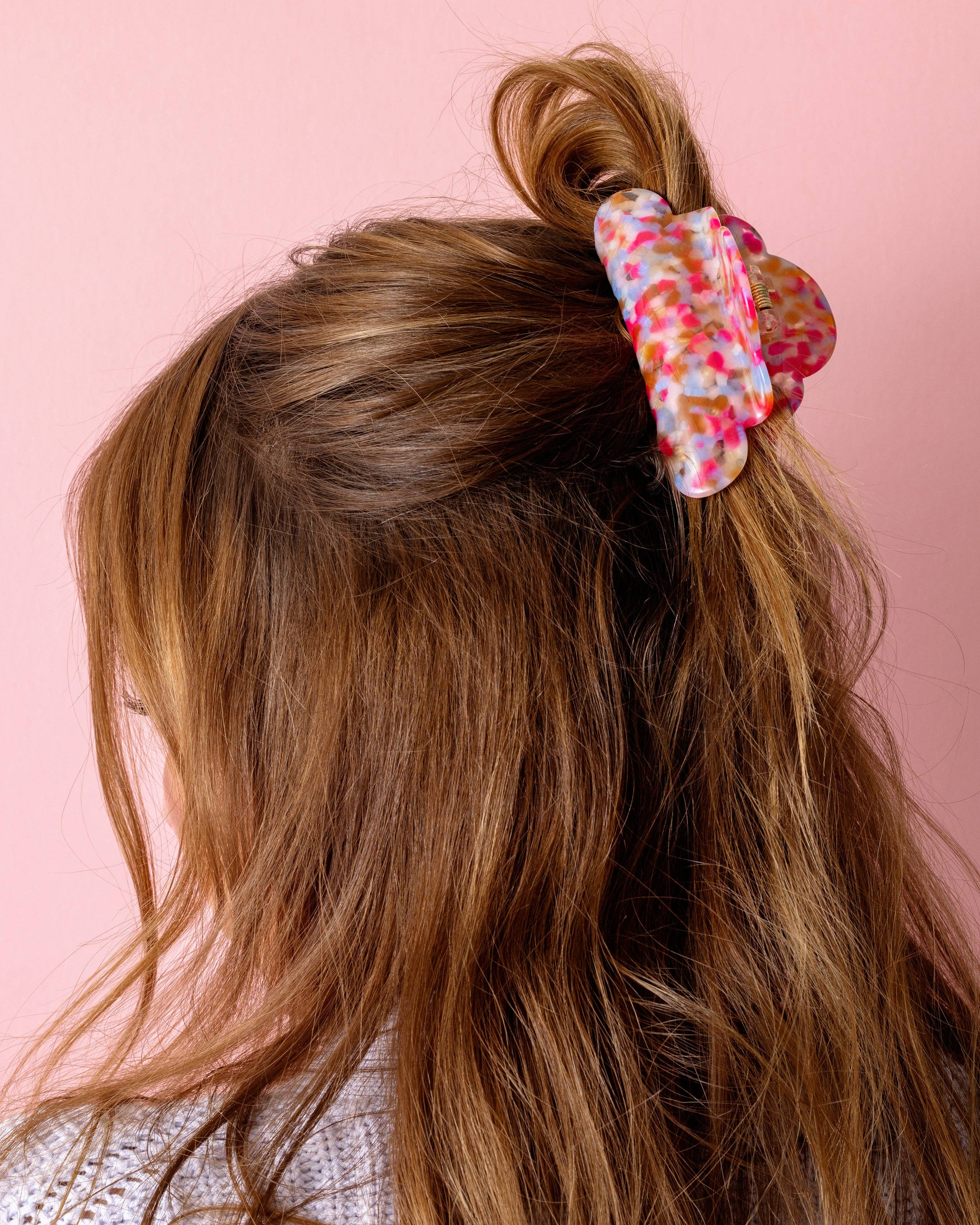 Taylor Elliott Designs – Engroshandel Hårspænde - Børn – Farverig Kammusling Klo Klemme - Min. 4 (CC-30)1