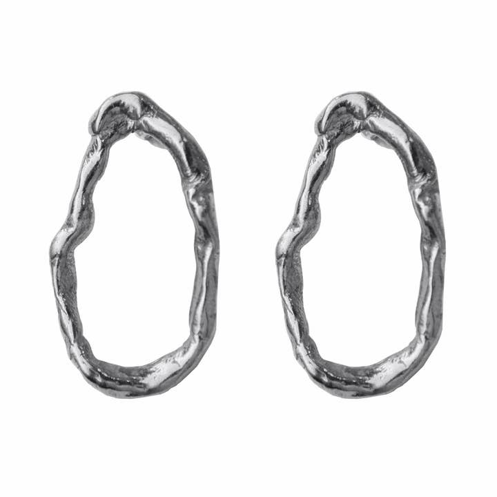 Orecchini Kyma - Grandi - Argento per la vendita all'ingrosso da parte di Sister