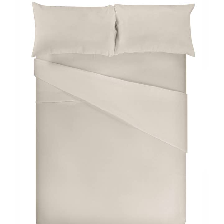 Jersey cotton duvet cover - Basic Vapor grey bedding for wholesale on Faire