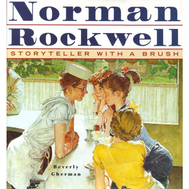 Norman Rockwell by Beverly Gherman for wholesale by Simon & Schuster