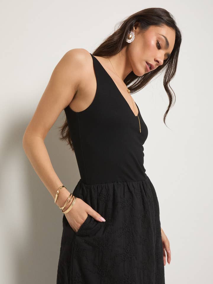 Washed Black Free Spirit Dress for wholesale on Faire3