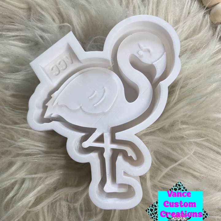 Vance Custom Creations - Wholesale Craft Supplies - Flamingo Freshie Mold