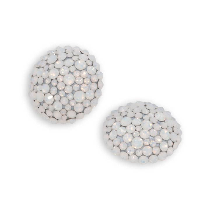 Boucles d'oreilles de mariée en cristal HARLOW pour la vente par Studio Stefanie Somers