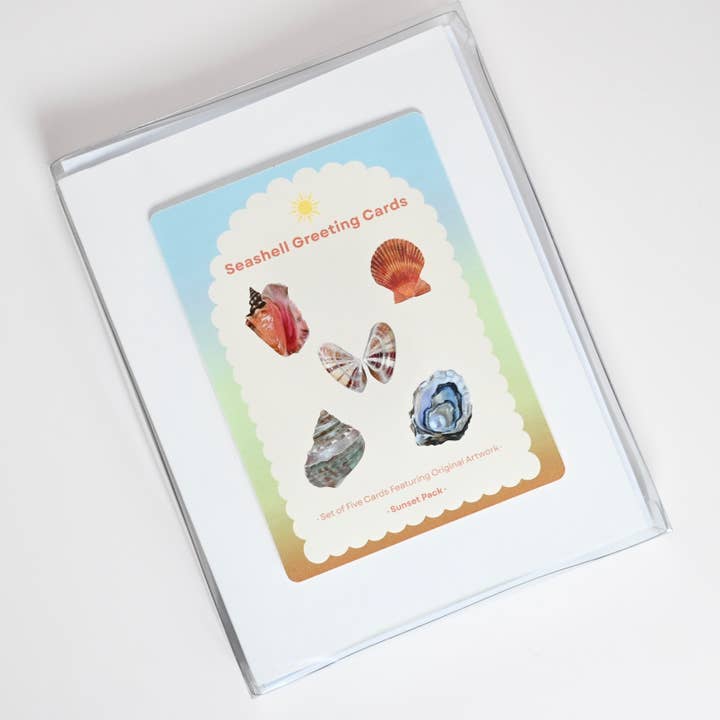 Sunset - Greeting Card Pack for wholesale by Jessie Perez Art