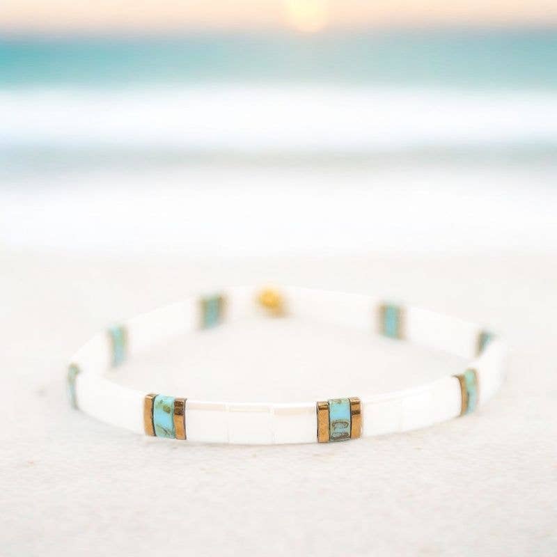 Mack & Rex - Vente Bracelet de perles - COYOTE - Bracelet en perles Tila | Simple0