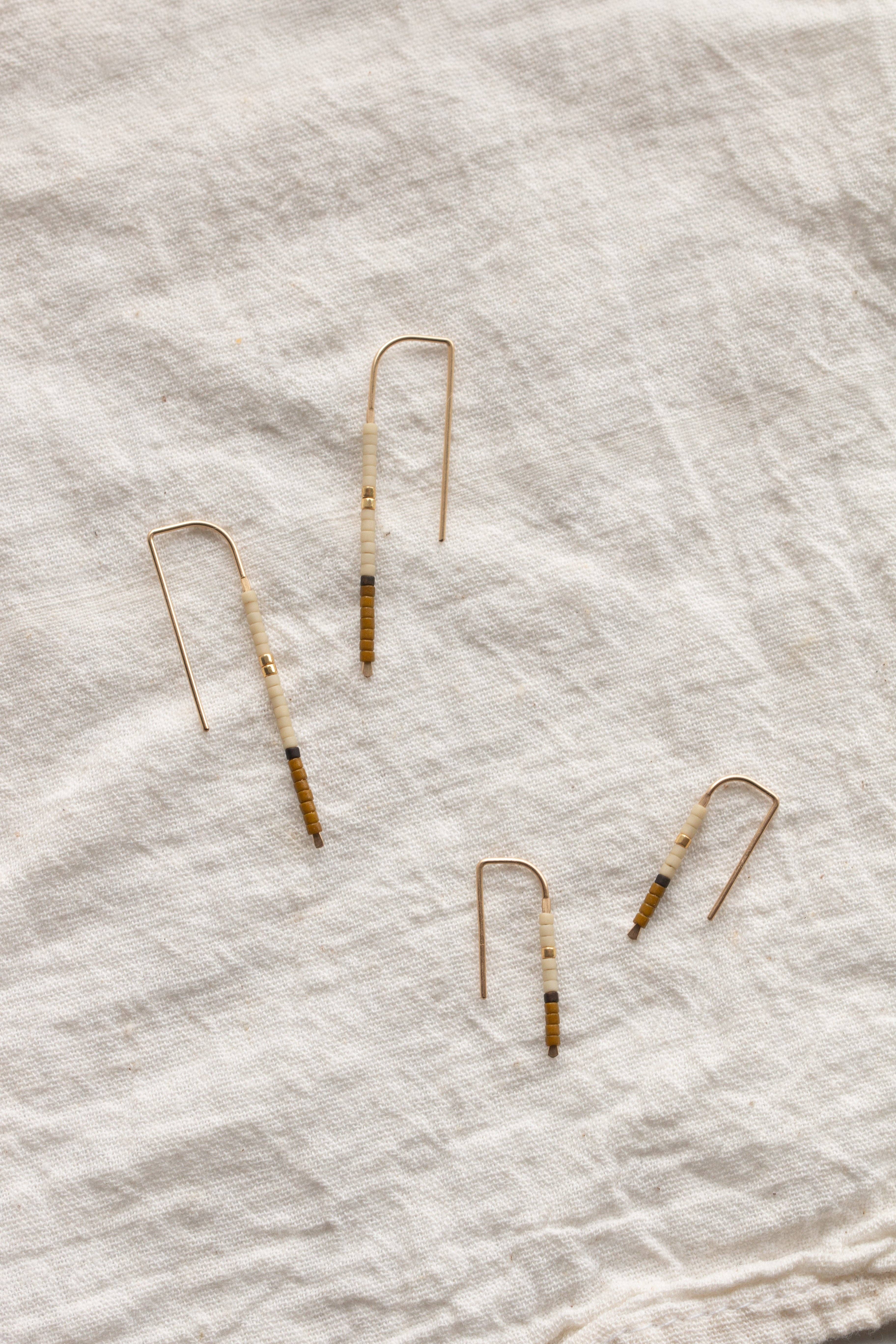 YEWŌ Collective - Wholesale Dangle Earrings - Mala Ear Pins4