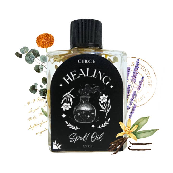 Healing Spell Oil – Wiccan Drawing Oil for Health, Renewal & Vitality for wholesale by CIRCE