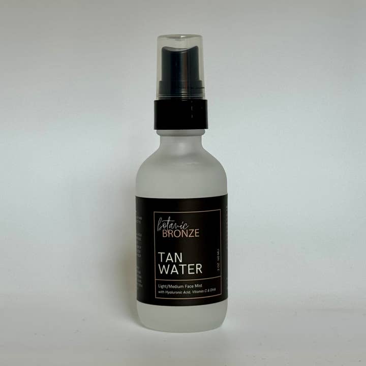 Água Autobronzeadora Frasco de Vidro 60 ml por atacado de Botanic Bronze