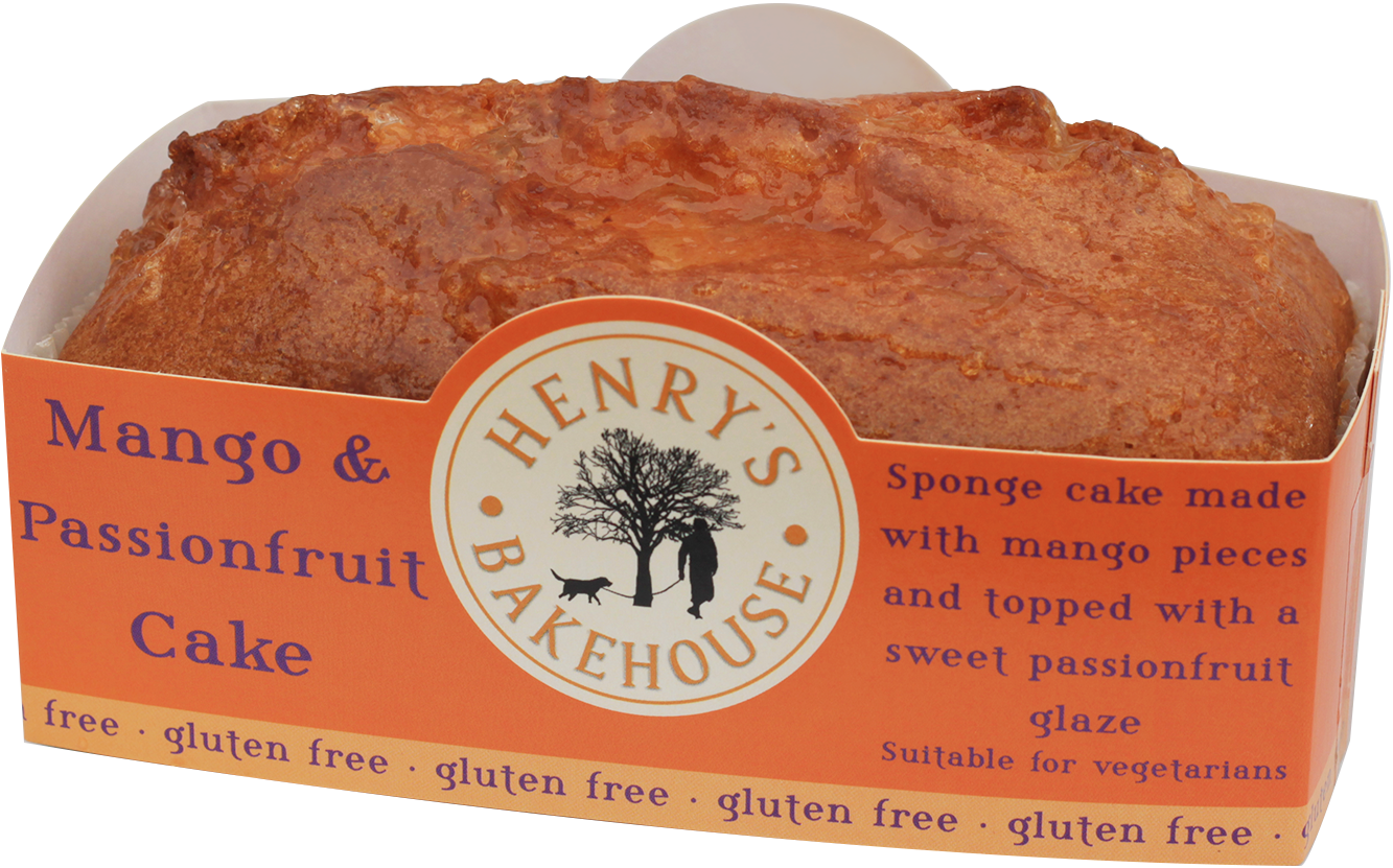 Henry's Bakehouse – wholesale Cake – Gluten Free Mango & Passionfruit Cake0