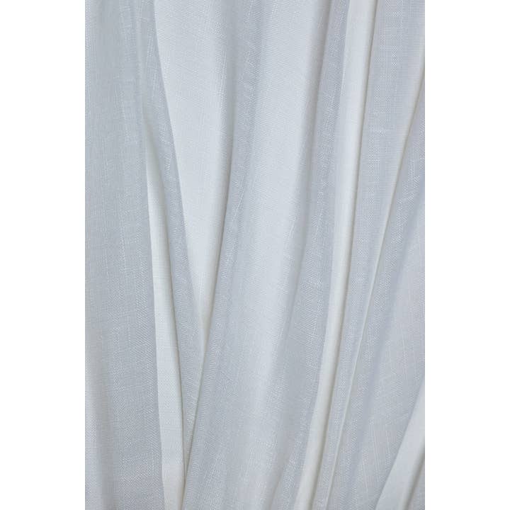 Casa Mia - Wholesale Curtain - Parma Heavy Textured Linen Inspired Sheer Grommet Curtain 108"x 95"2
