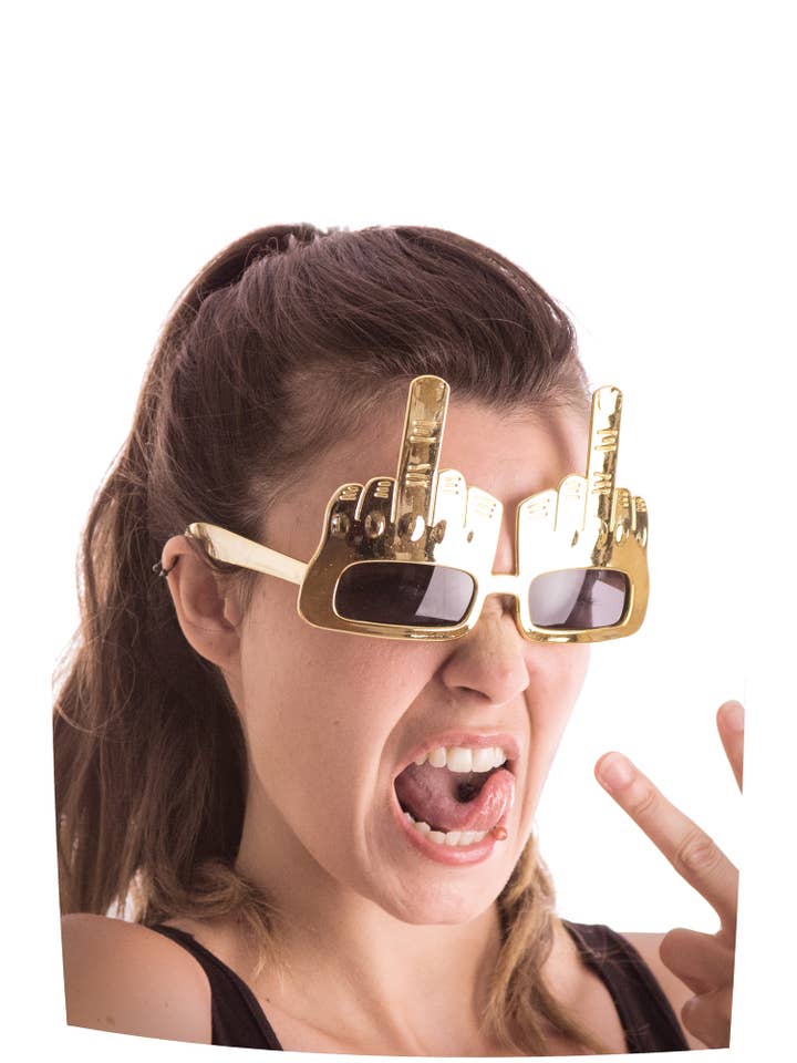 Party Pro - Vendita all'ingrosso Costume di carnevale - Unisex - Occhiali Fuck1