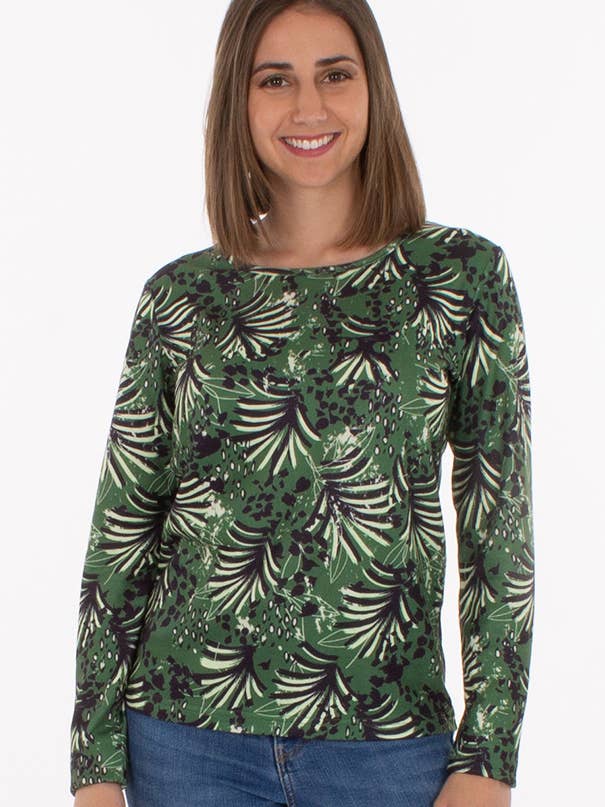 Knitted sweater — woman-PU16648 for wholesale by Coline