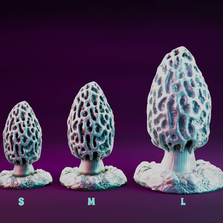 Something Squishy Toys – Engroshandel Sexlegetøj – Silikone Morel Mushroom Plug - Naturlig farve1