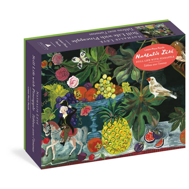 Nathalie Lete: Still Life with Pineapple 1,000-Piece Puzzle for wholesale by Hachette Book Group