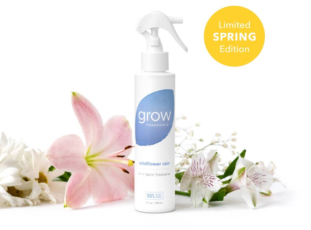 Grow Fragrance - Wholesale Room & Linen Spray - Wildflower Rain Air and Fabric Freshener7