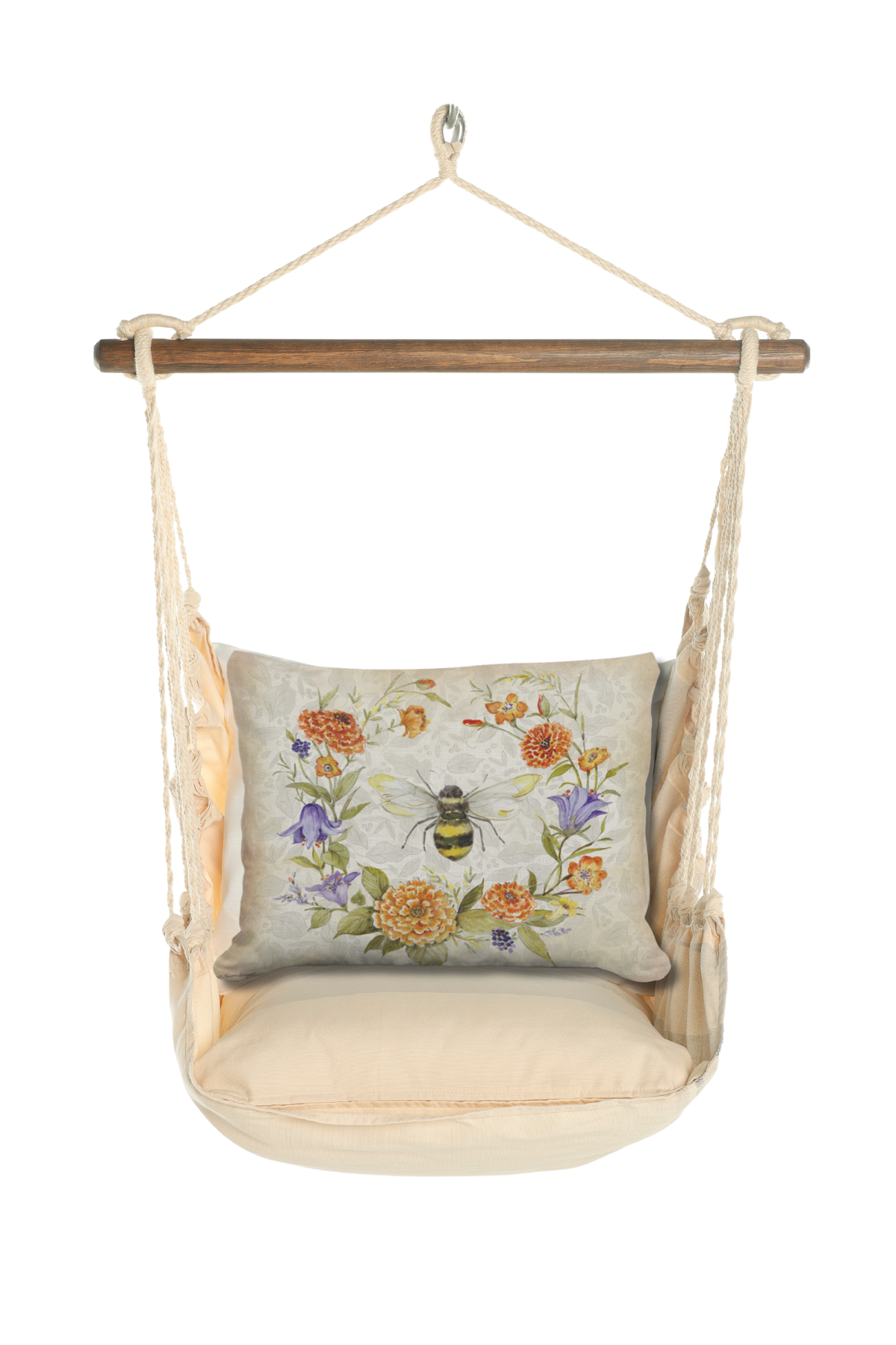 Magnolia Casual - Wholesale Swing Set - Hammock Swing 4-Piece Set indoor / outdoor - Magnolia Stripe3