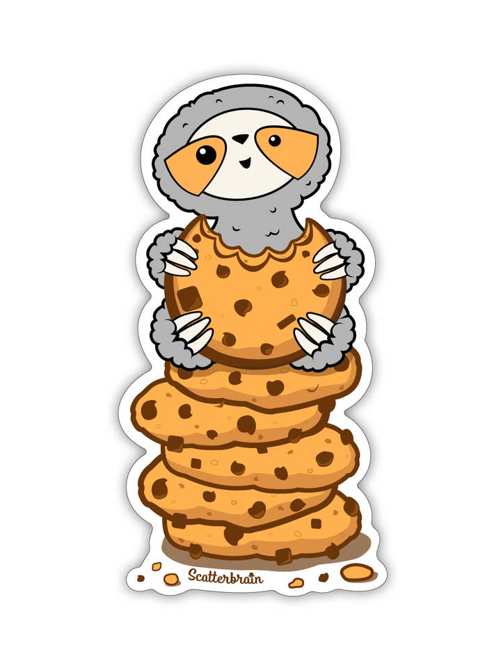 Cookie Stack vinyl klistermärke för wholesale av Scatterbrain