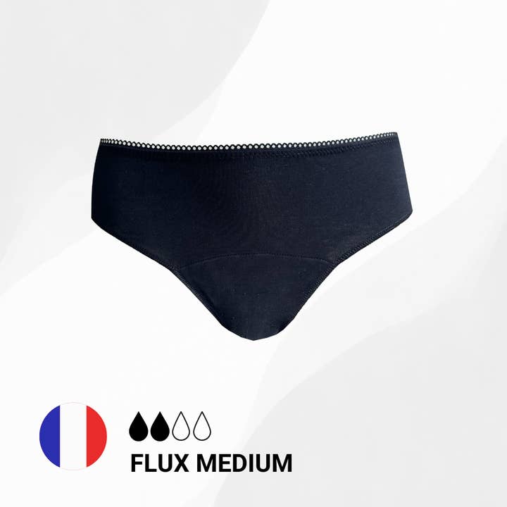 Bragas menstruales de trenza mediana para venta al por mayor de Plim Underwear