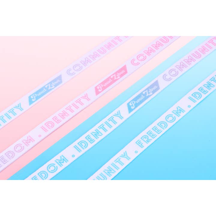 Proud Zebra - Wholesale Shoe Jewelry - Women's - Trans Pride Flag Love Lace Locks5