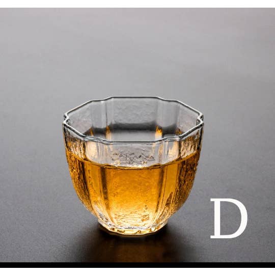 Gohobi (We cover U.S. import duties) - Wholesale Coffee/Tea Cup - Gohobi Handmade glass tea cup Japanese Chado wabi sabi4