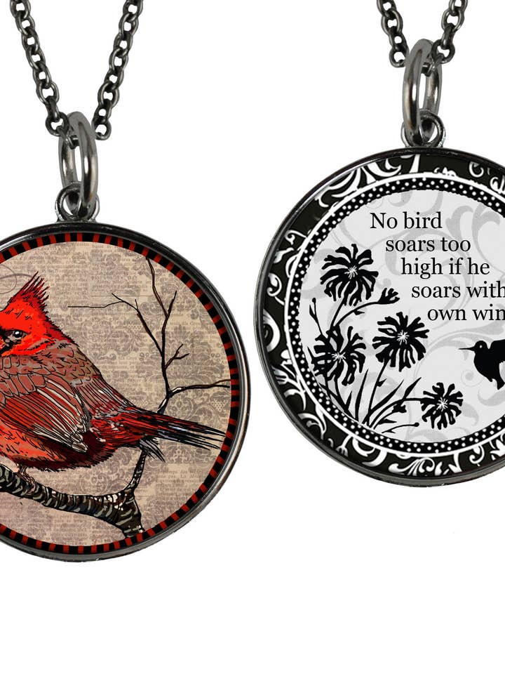 Cardinal cirkulært vedhæng for engroshandel hos SPIRIT LALA LLC