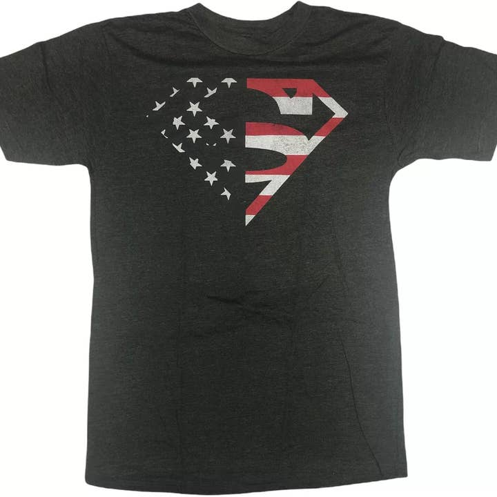 Big Apple Card Company - Wholesale T-Shirt (Graphic) - Men's - DC Super Heroes Adult Officially Licensed Tee Shirts