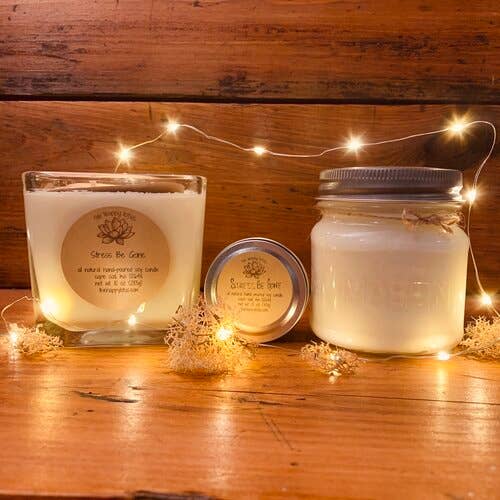 The Happy Lotus - Vente Bougies de voyage - Bougies Stress Be Gone 1,5 oz1