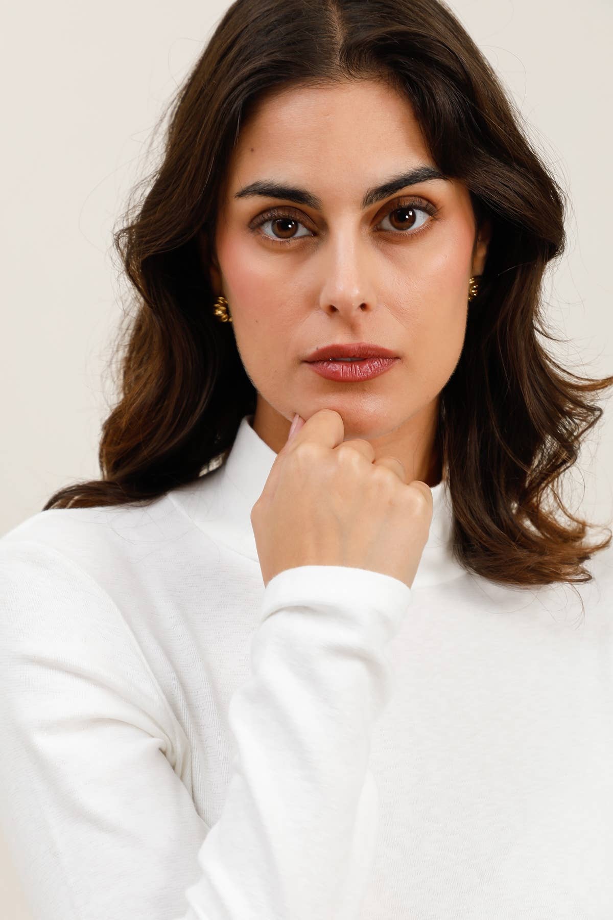 Daphnea - Wholesale Knit Top - Women's - 32100 TURTLENECK T-SHIRT9