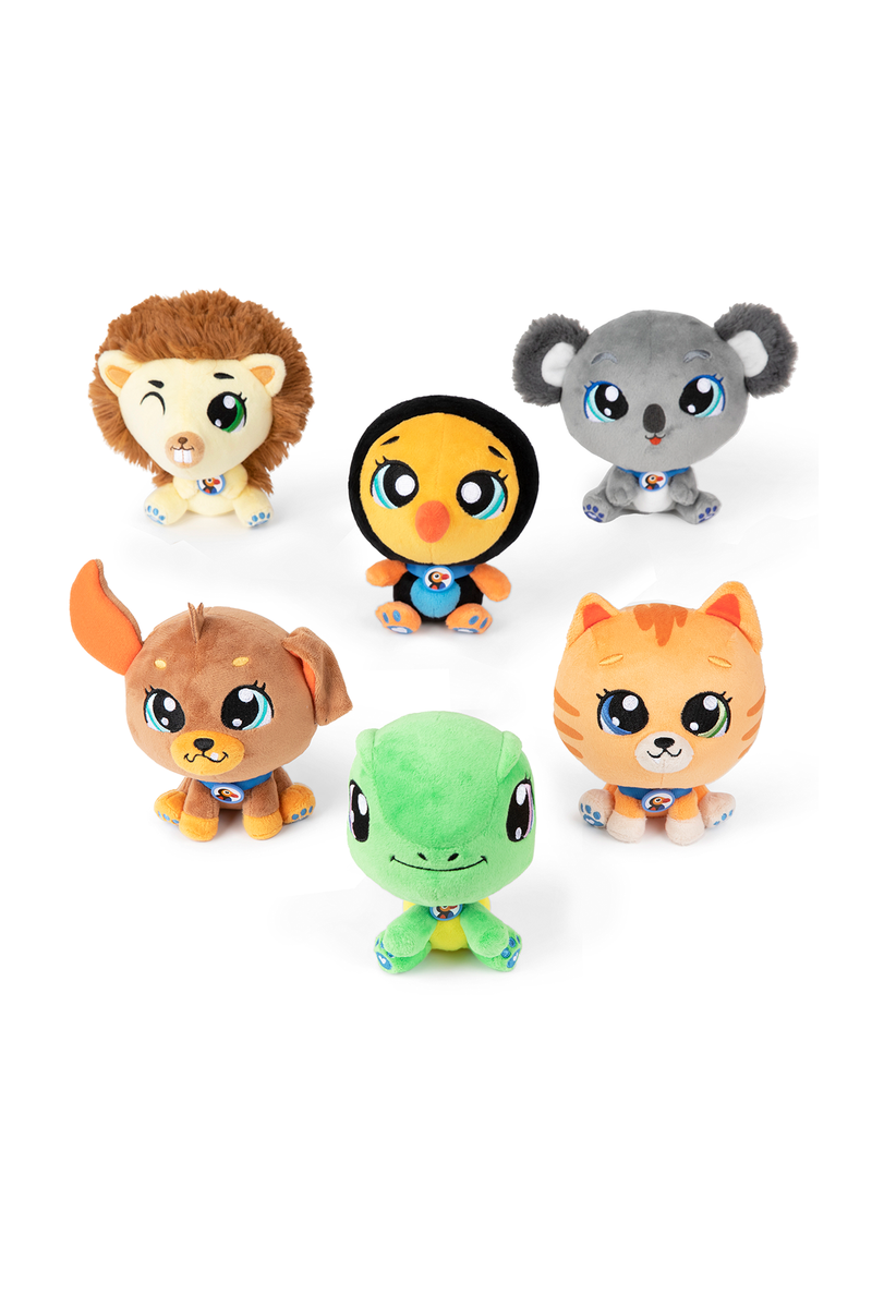 License 2 Play Toys - Wholesale Stuffed/Plush Toy - Kids & Baby - The Dodo Loveables 6" Mystery Pet Plush Display - 6 Styles3