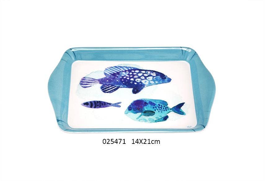 Faye - Wholesale Decorative Tray - 'Wavy' Tray 14 X 21 cm0